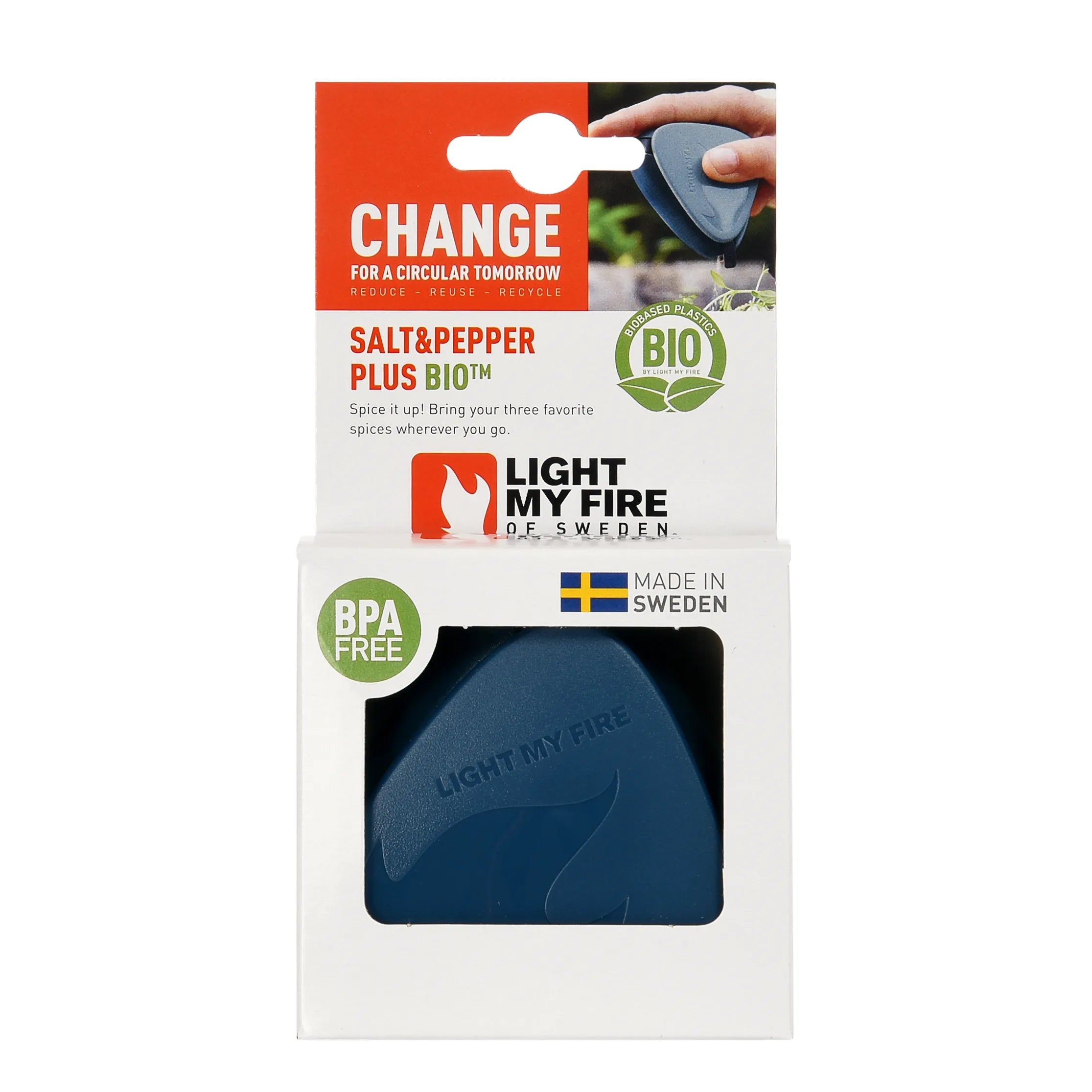 Salt&Pepper plus BIO - 2 in 1 Pfeffer und Salzstreuer fürs Camping