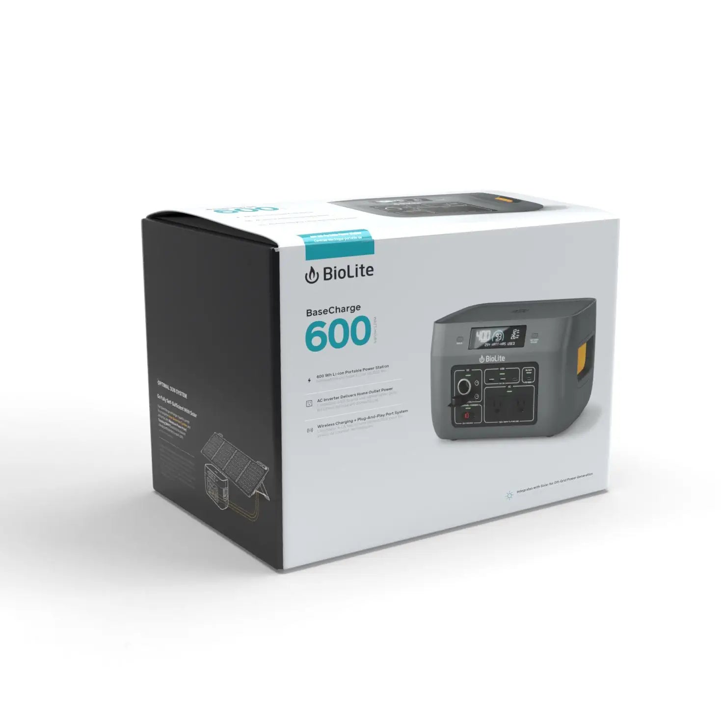 BioLite BaseCharge 600 - générateur solaire/batterie de 622 Wh