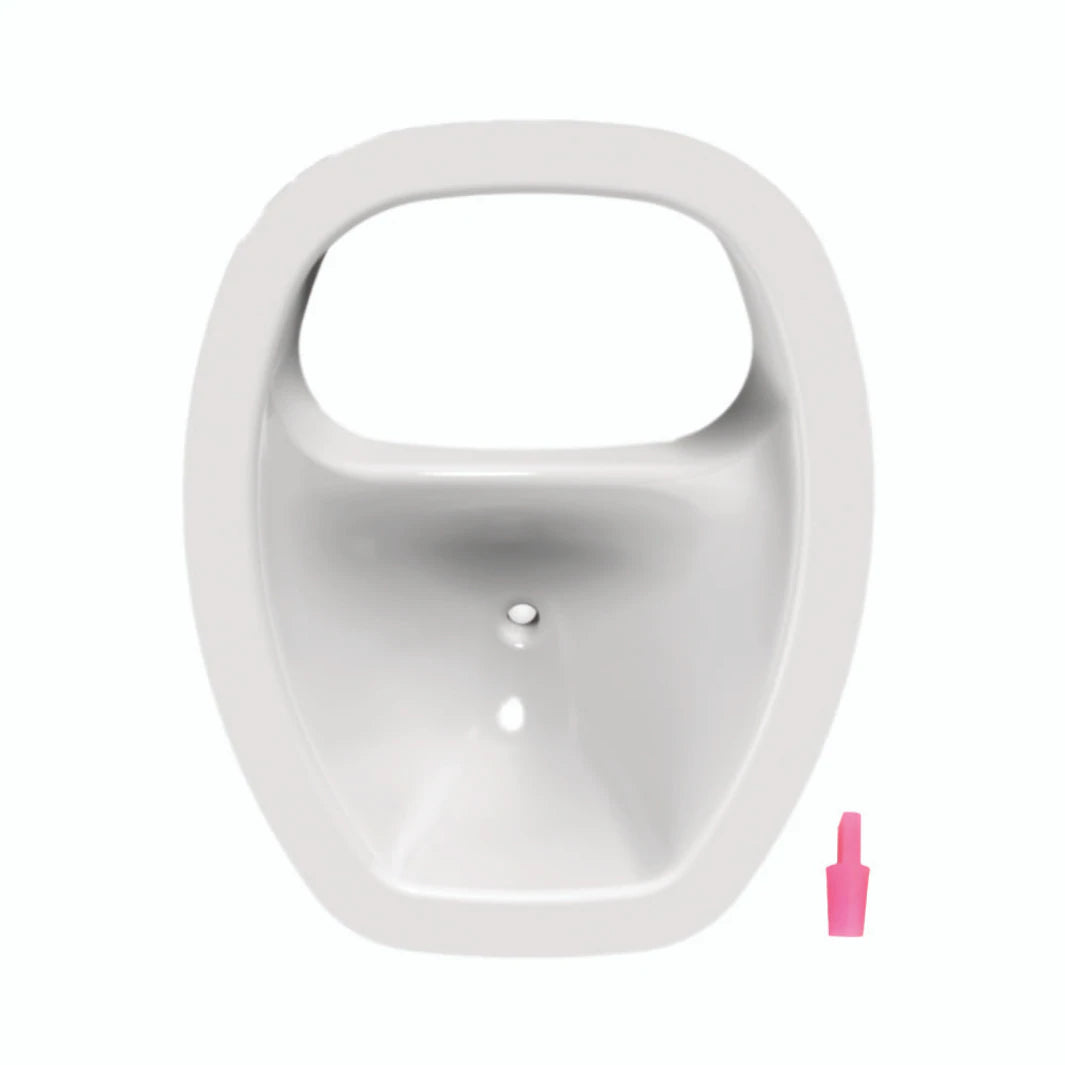 Trelino separating insert for separating toilet dry toilet including plug