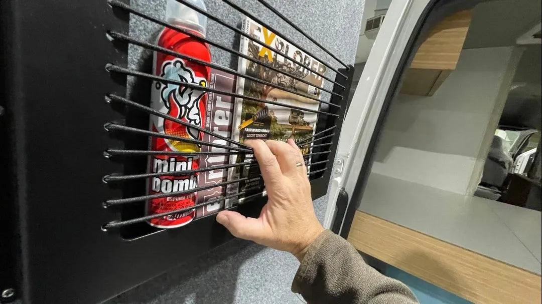 Filet de rangement de haute qualité en aluminium