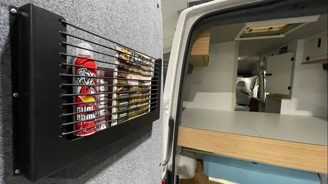 Hochwertiges Ablagenetz aus Aluminium