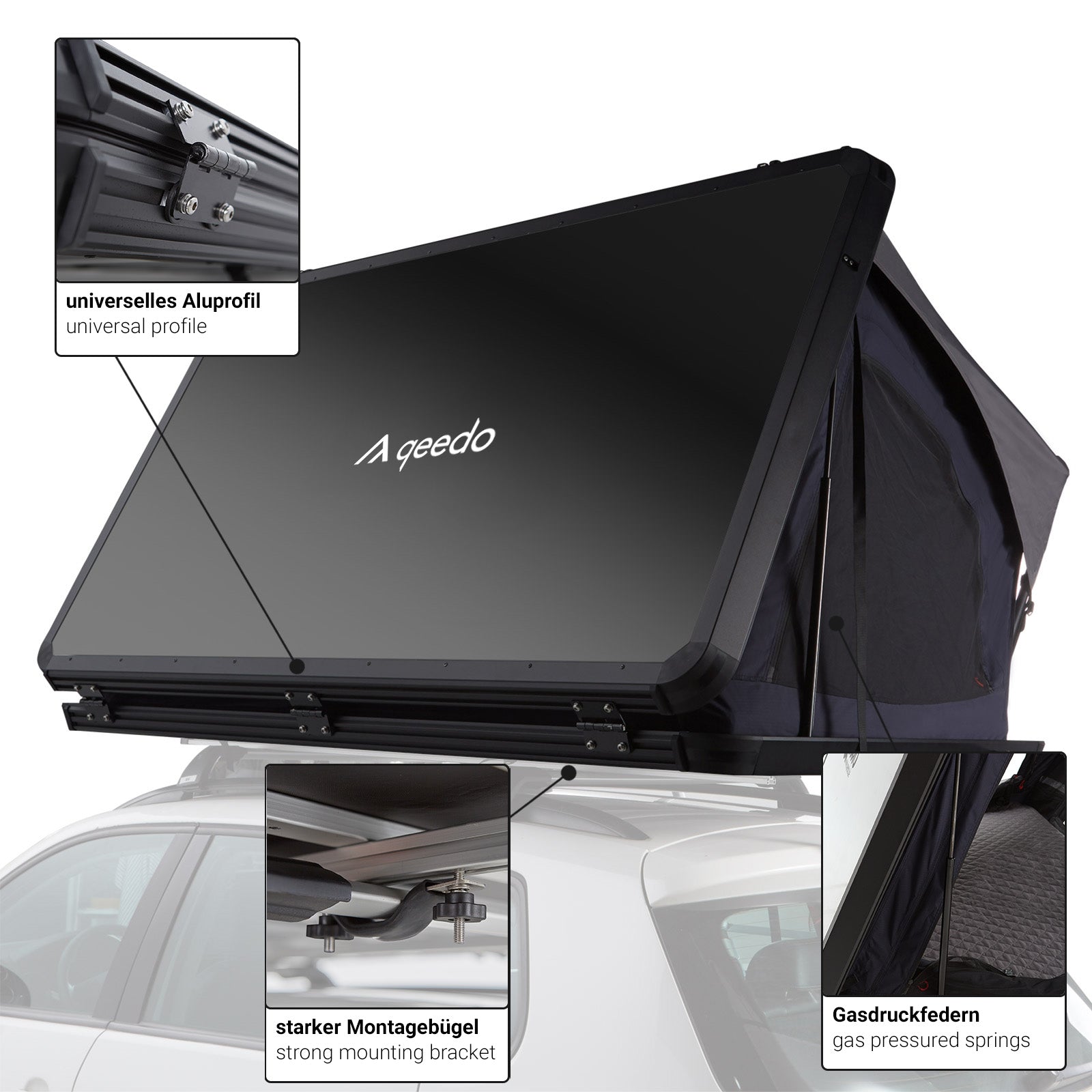 Dachzelt qeedo Freedom Slim M