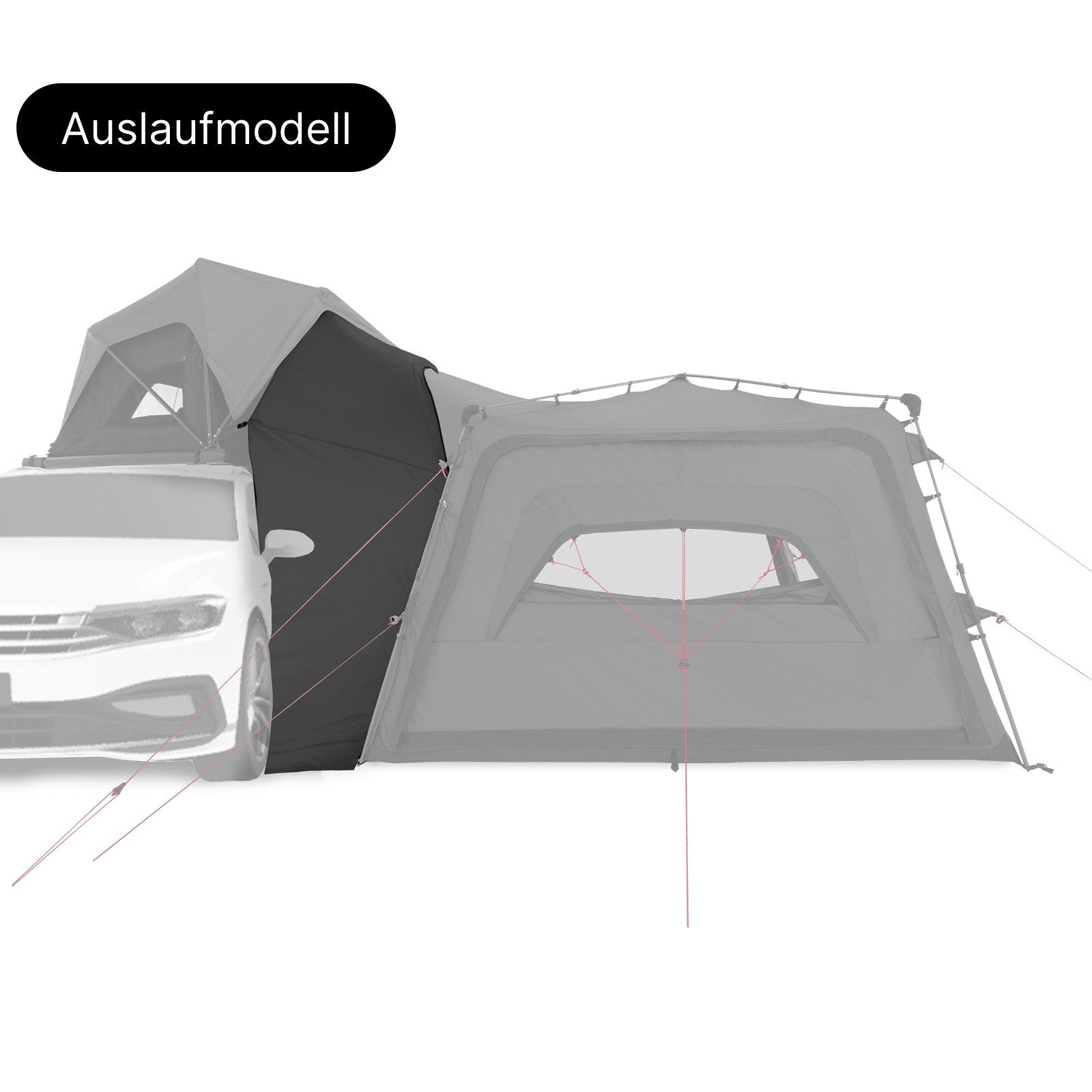 Qeedo Quick Base Freedom Connector – Roof Tent Connection Lock for Awning | Low & Tall
