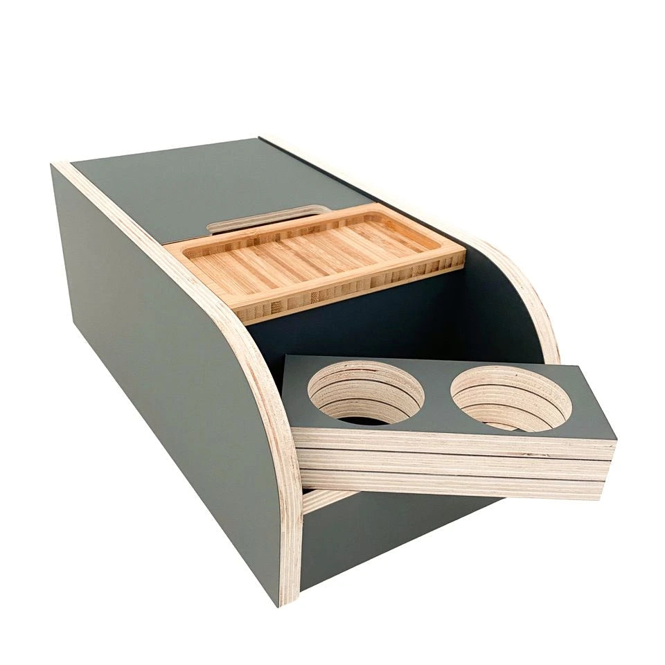 *Stock B* Coffre de rangement pour console centrale pour VW T5, T6, Bulli Bus & California