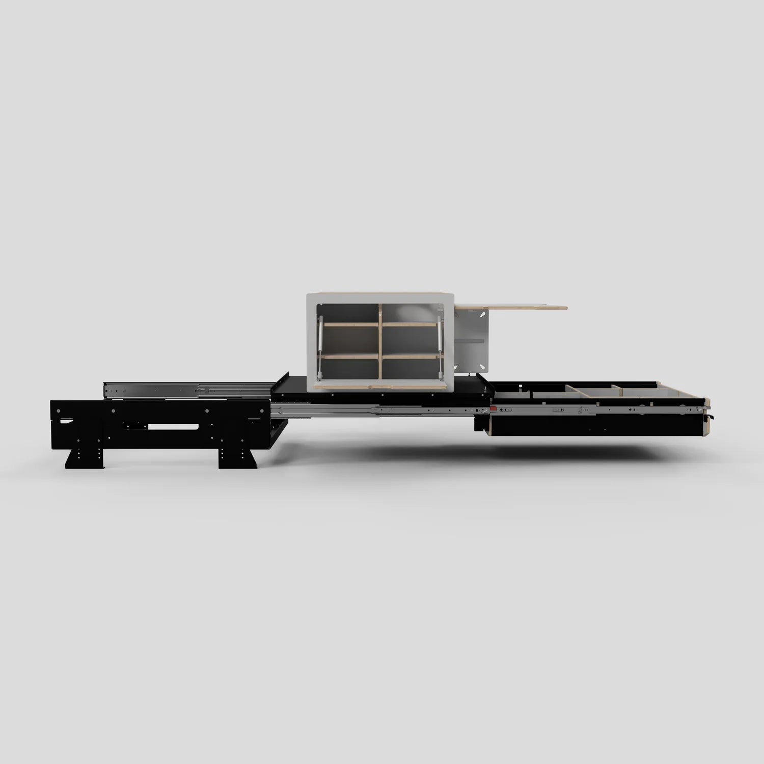 SQUIQ Traveler regular – Kofferraumauszug mit Campingbox für SUV & Kombi