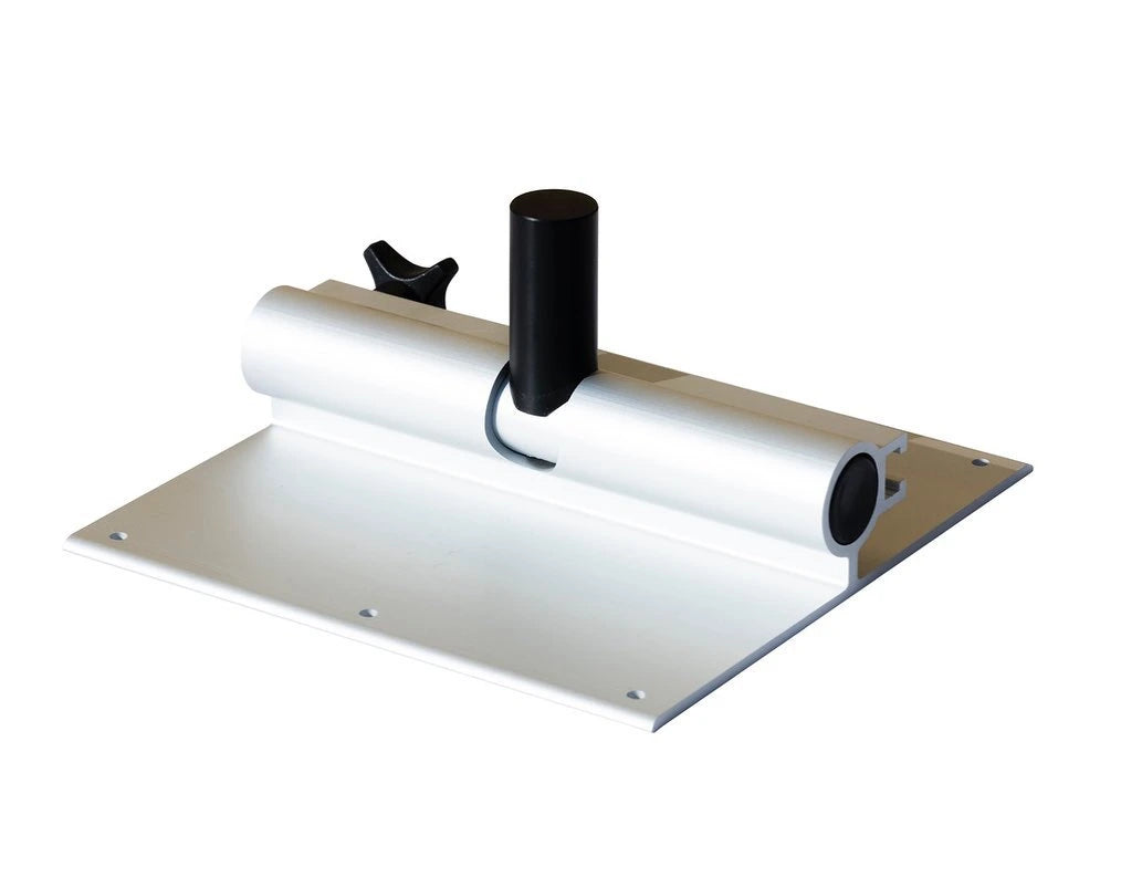 Lagun Untertisch Befestigungsplatte mit Dreh- & Klappachse drehbare Platte