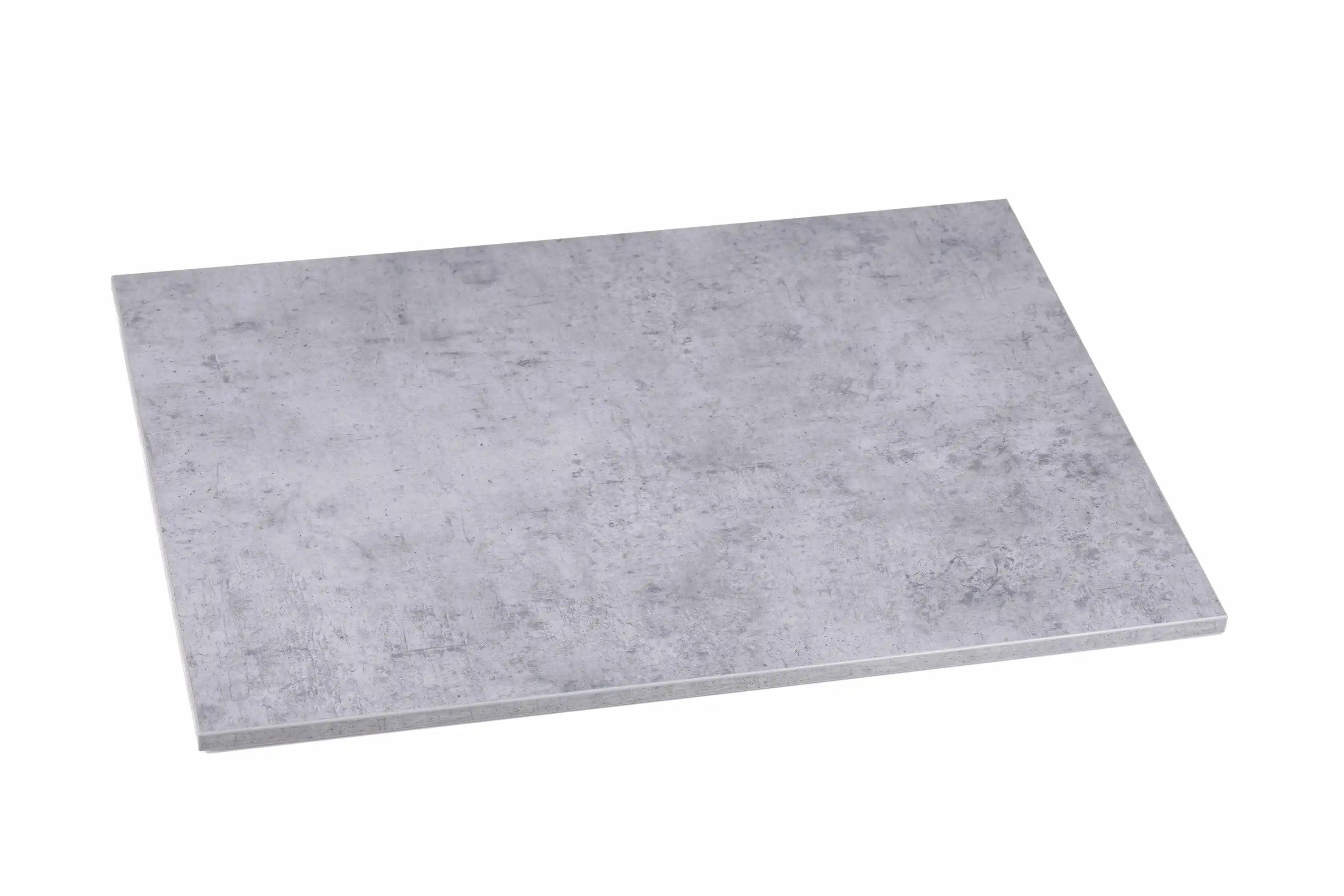 *Stock B* Plateaux de table pour structure de table Lagun - beton - epicea - chene 500x700 mm