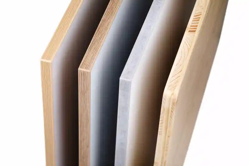 *Stock B* Plateaux de table pour structure de table Lagun - beton - epicea - chene 500x700 mm