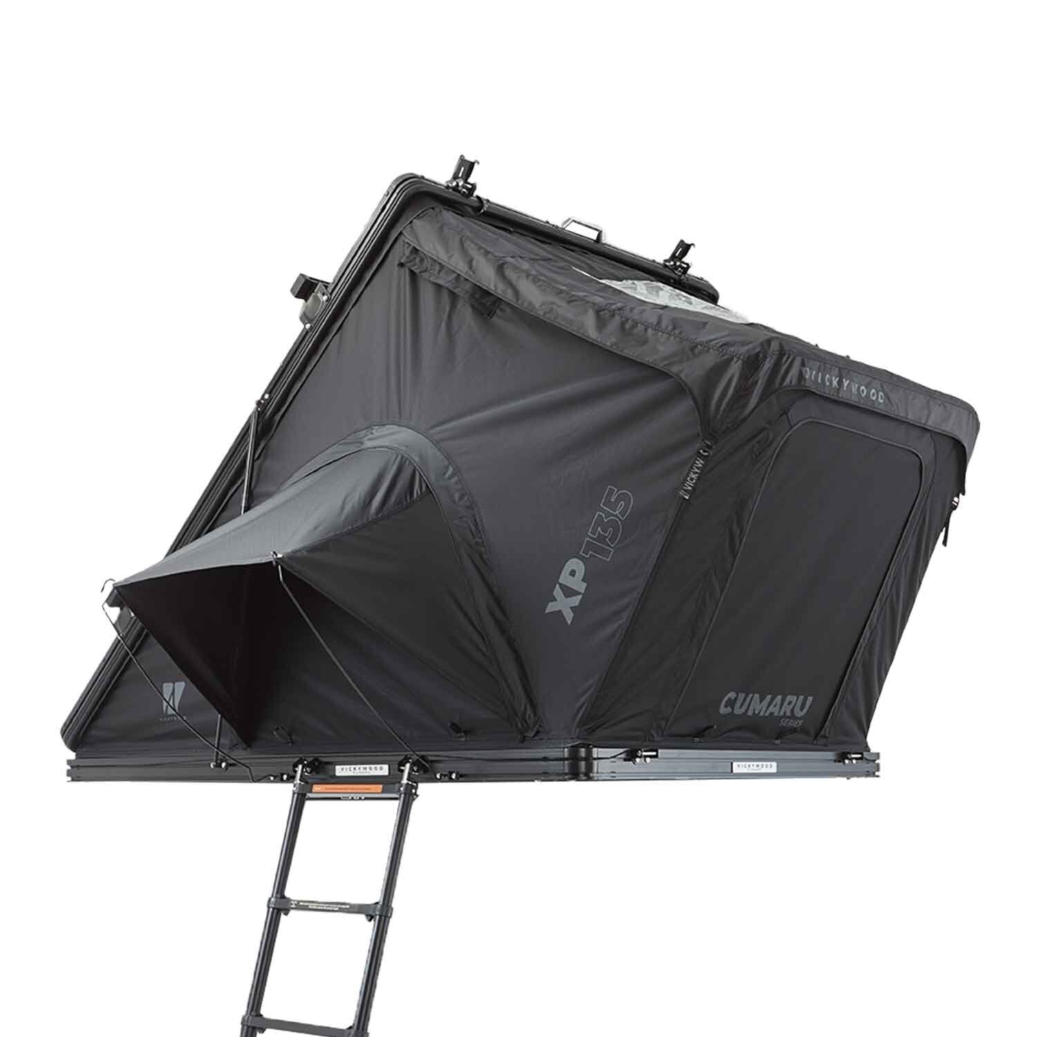 Vickywood Alu Hartschalen Dachzelt CUMARU XP 135 All Black