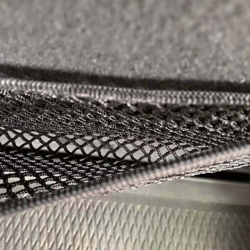 Velcro mesh pocket for car, van, motorhome for extra storage space