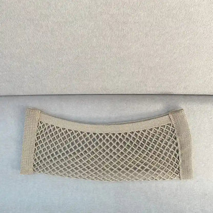 Velcro mesh pocket for car, van, motorhome for extra storage space