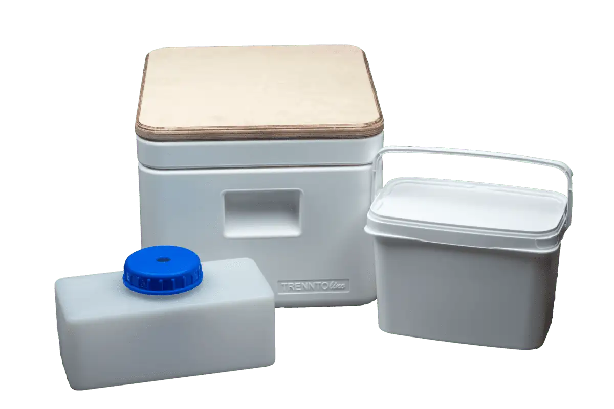 Trelino Origin, separation toilet for campers