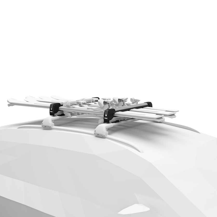 Thule SnowPack Extender ski and snowboard rack aluminium