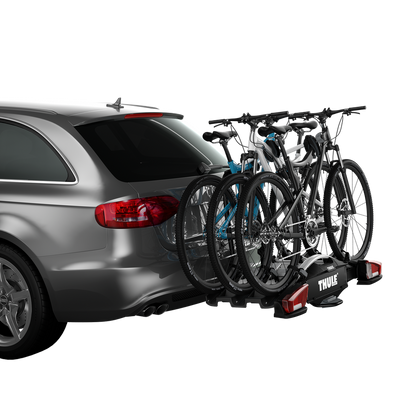 Thule VeloCompact F 3-bike platform towbar bike rack 13-pin for FIX4BIKE black/aluminium