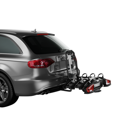 Thule VeloCompact F 3-bike platform towbar bike rack 13-pin for FIX4BIKE black/aluminium