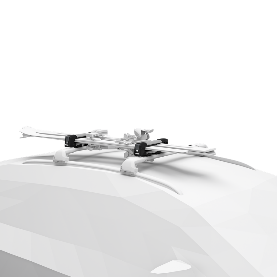 Thule SnowPack S ski and snowboard rack aluminium