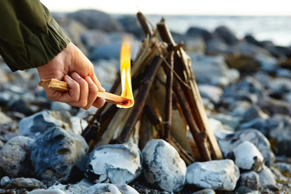 FireLighting Kit Feuerstarter, Anzünder Lagerfeuer