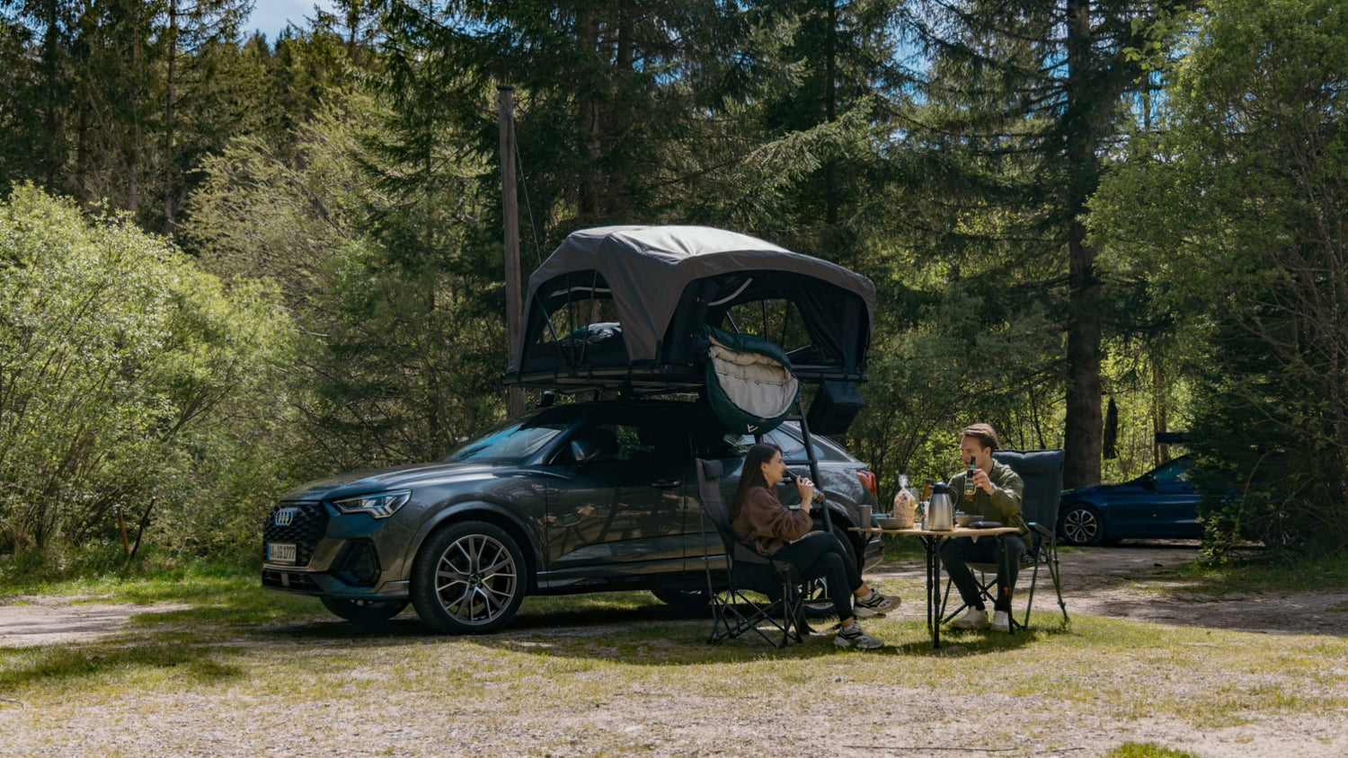 Qeedo Freedom Compact 2 Dachzelt – CAMPING-PIONEERS