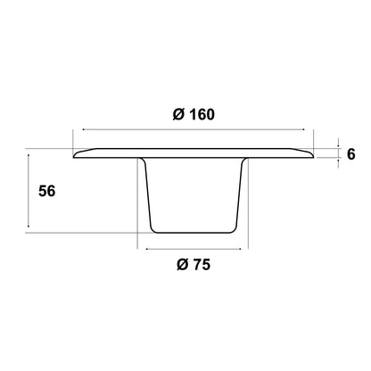 Lagun Bodenadapter – Alternative zur Wandmontage