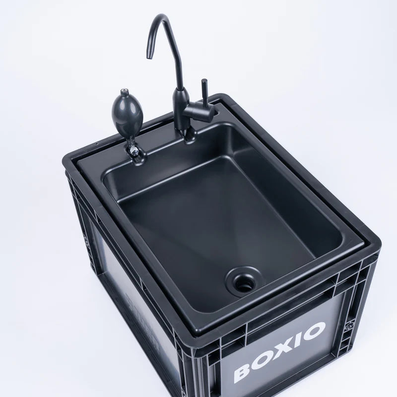 BOXIO Wash - Dein mobiles Waschbecken