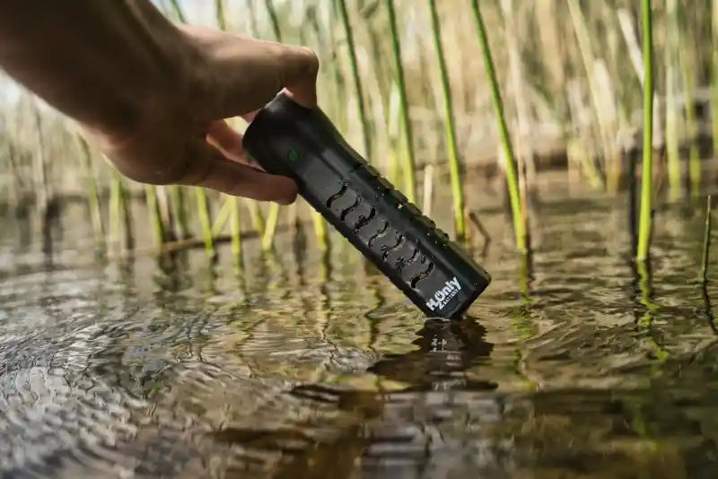 WaterLamp H2Only - outdoor flashlight without battery