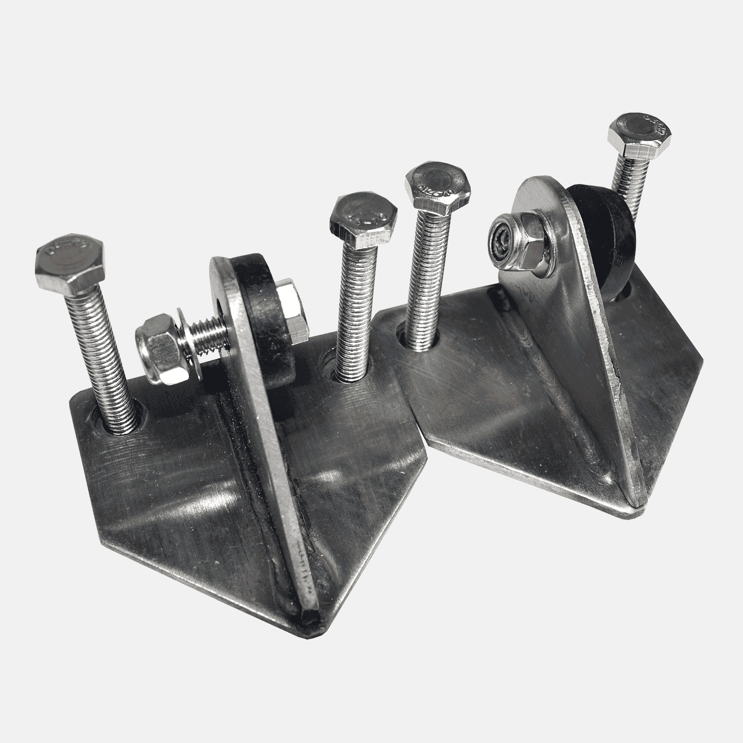 Horntools Dachzelt Leiter Befestigungs Platte Edelstahl Set 2 Stück