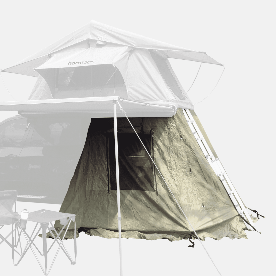 Horntools Awning for Roof Tent Trapper Joe 140cm