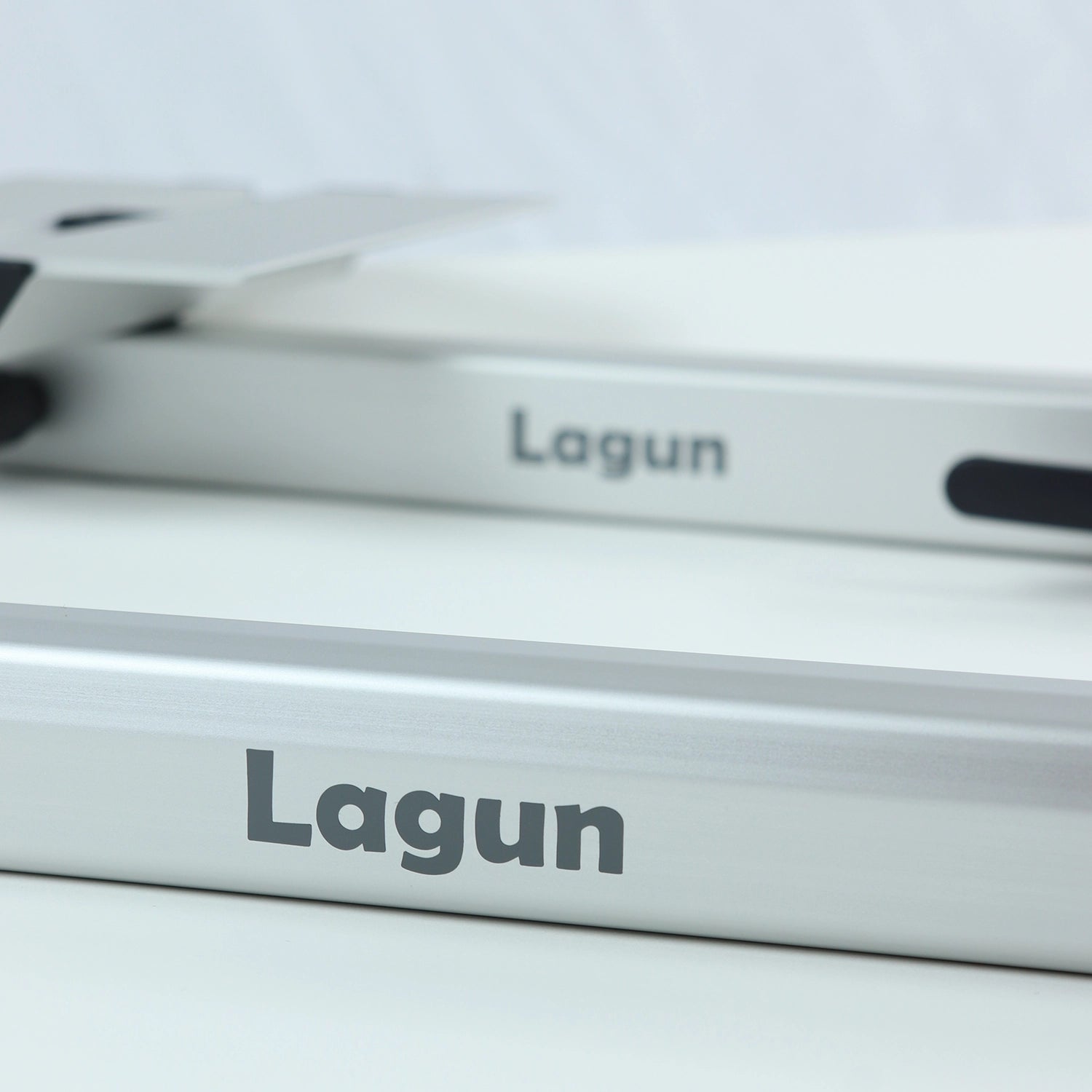 Messe-Lagun Tischgestell in schwarz &amp; silber - Standard Set
