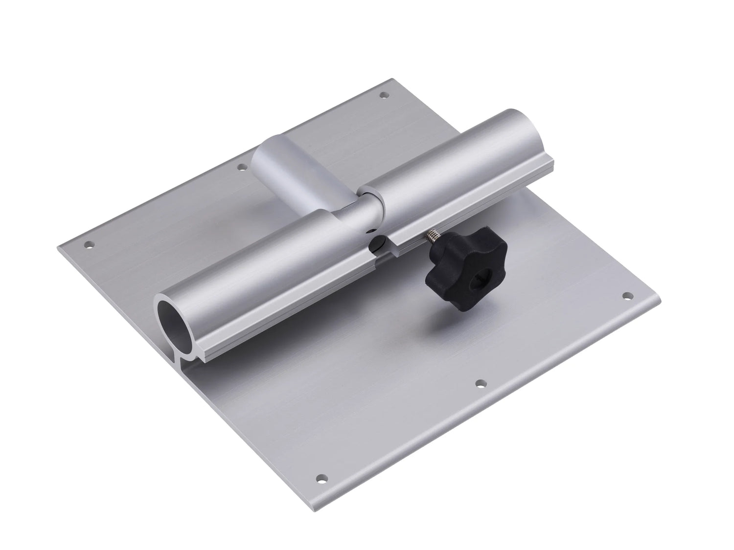 Lagun under table mounting plate with rotating and folding axis