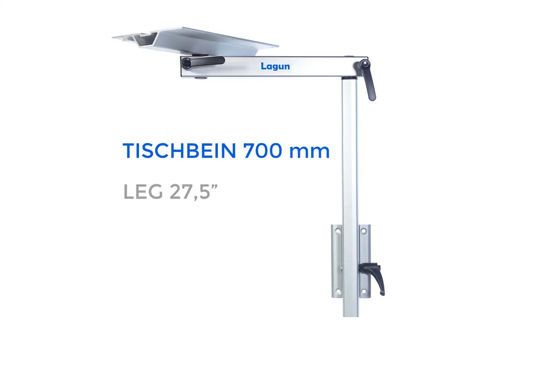 Lagun Tischgestell mit 700 mm Tischbein