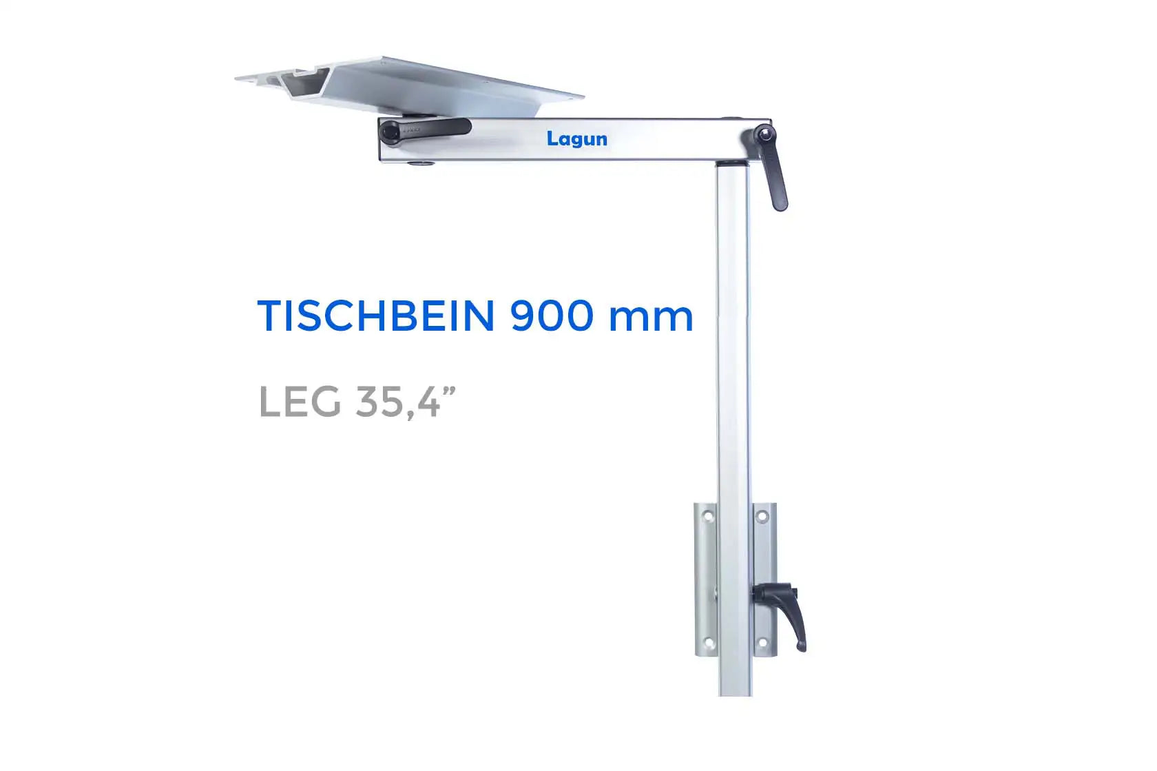 *Stock B* Structure de table Lagun avec pied de table 900 mm