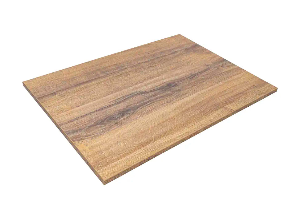 Ponga table top oak poplar plywood with oak look - simply coated including edges 500 x 700 mm