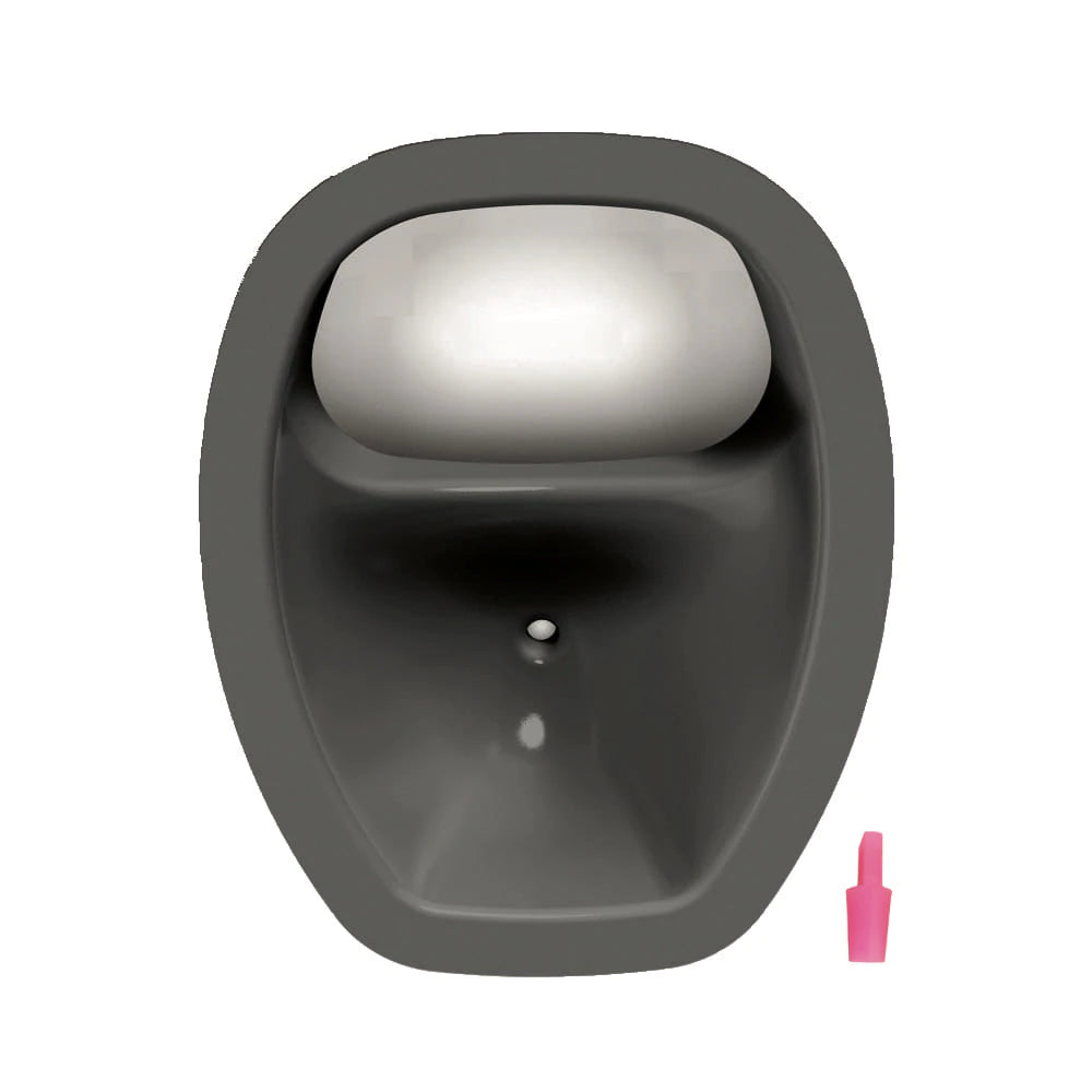 Trelino separating insert for separating toilet dry toilet including plug