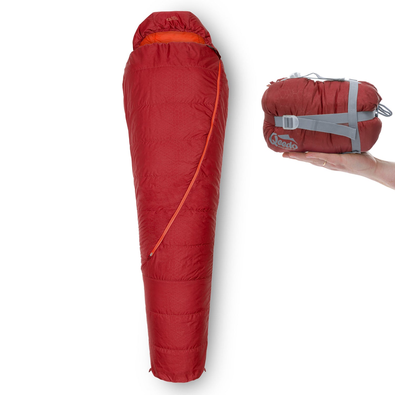 qeedo Schlafsack Light Hitazo, ultraleichter Schlafsack