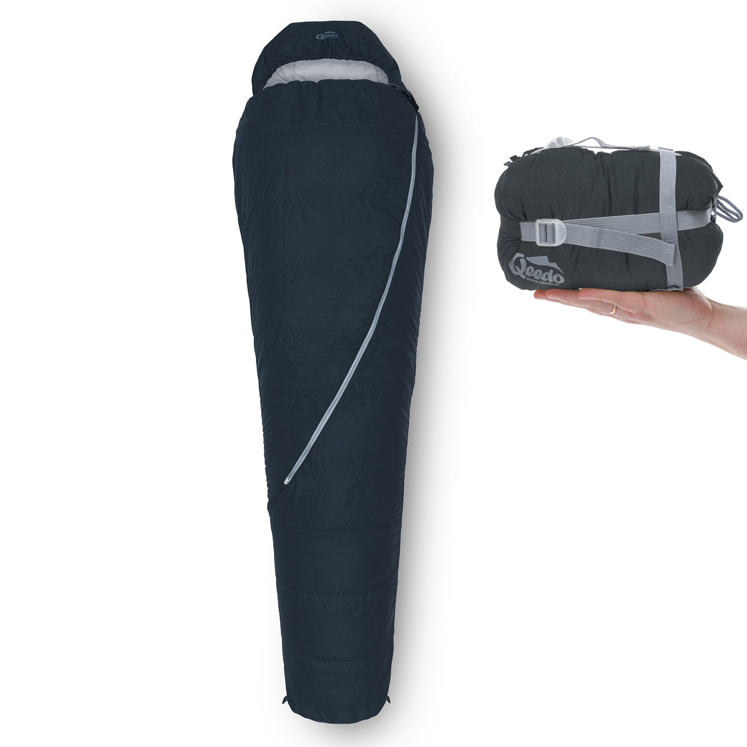 qeedo Schlafsack Light Hitazo, ultraleichter Schlafsack
