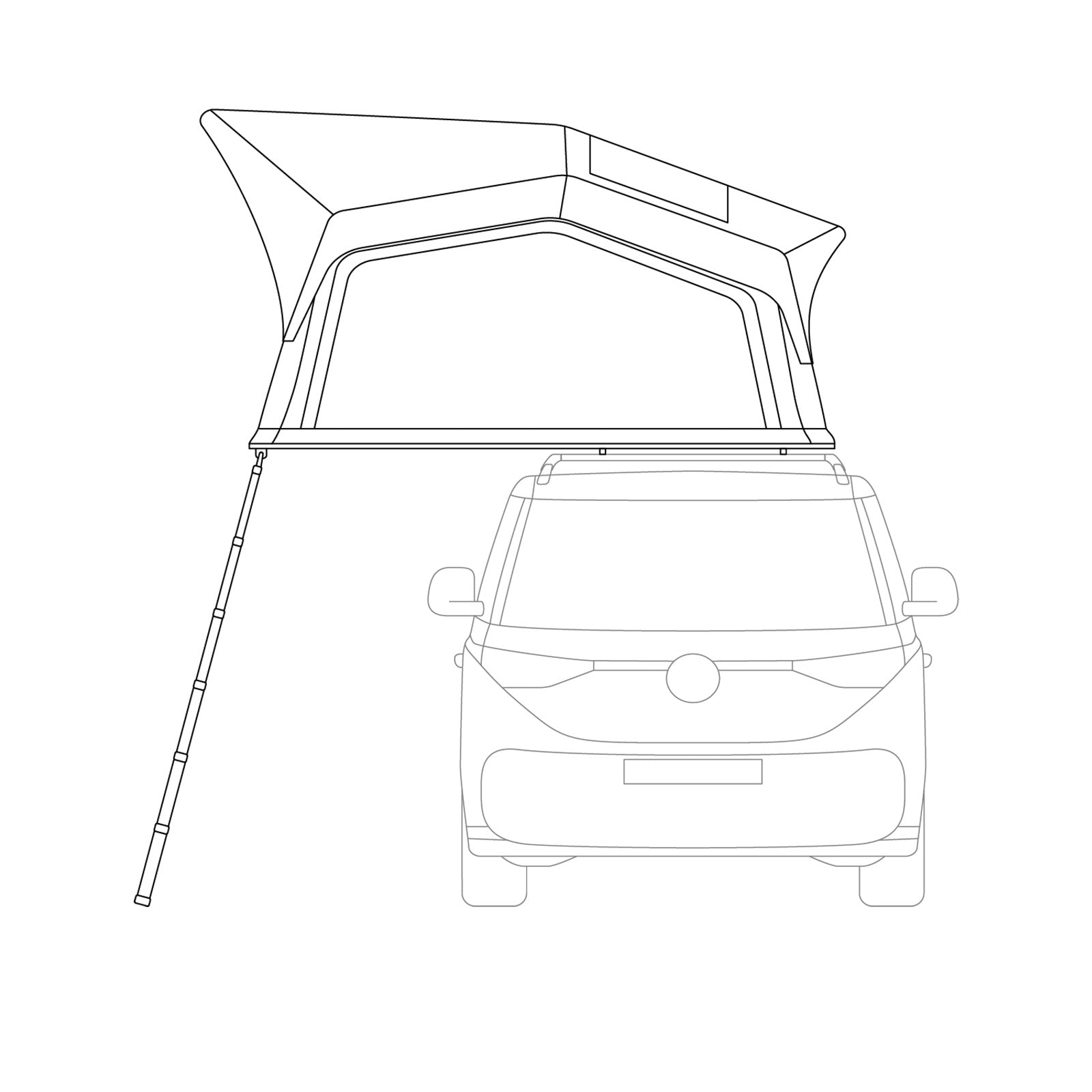 Roof tent qeedo Freedom Air 2