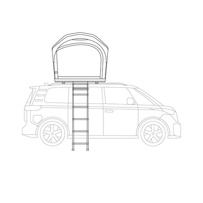 qeedo Freedom Air 2: The inflatable roof tent for two