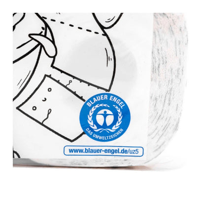 Papier toilette social Goldeimer - 5 paquets, 40 rouleaux