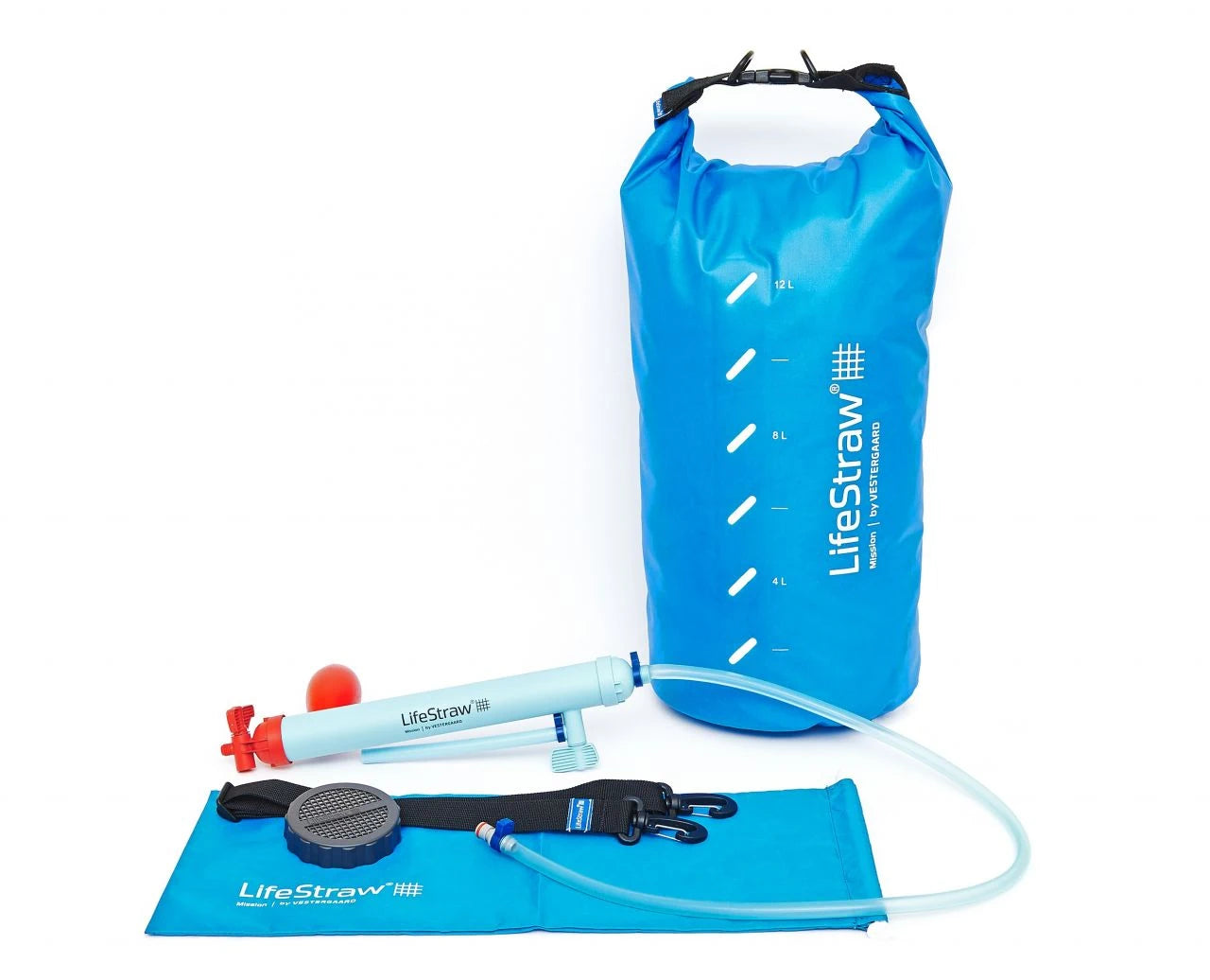 LifeStraw Mission, water bag with filter 12 L