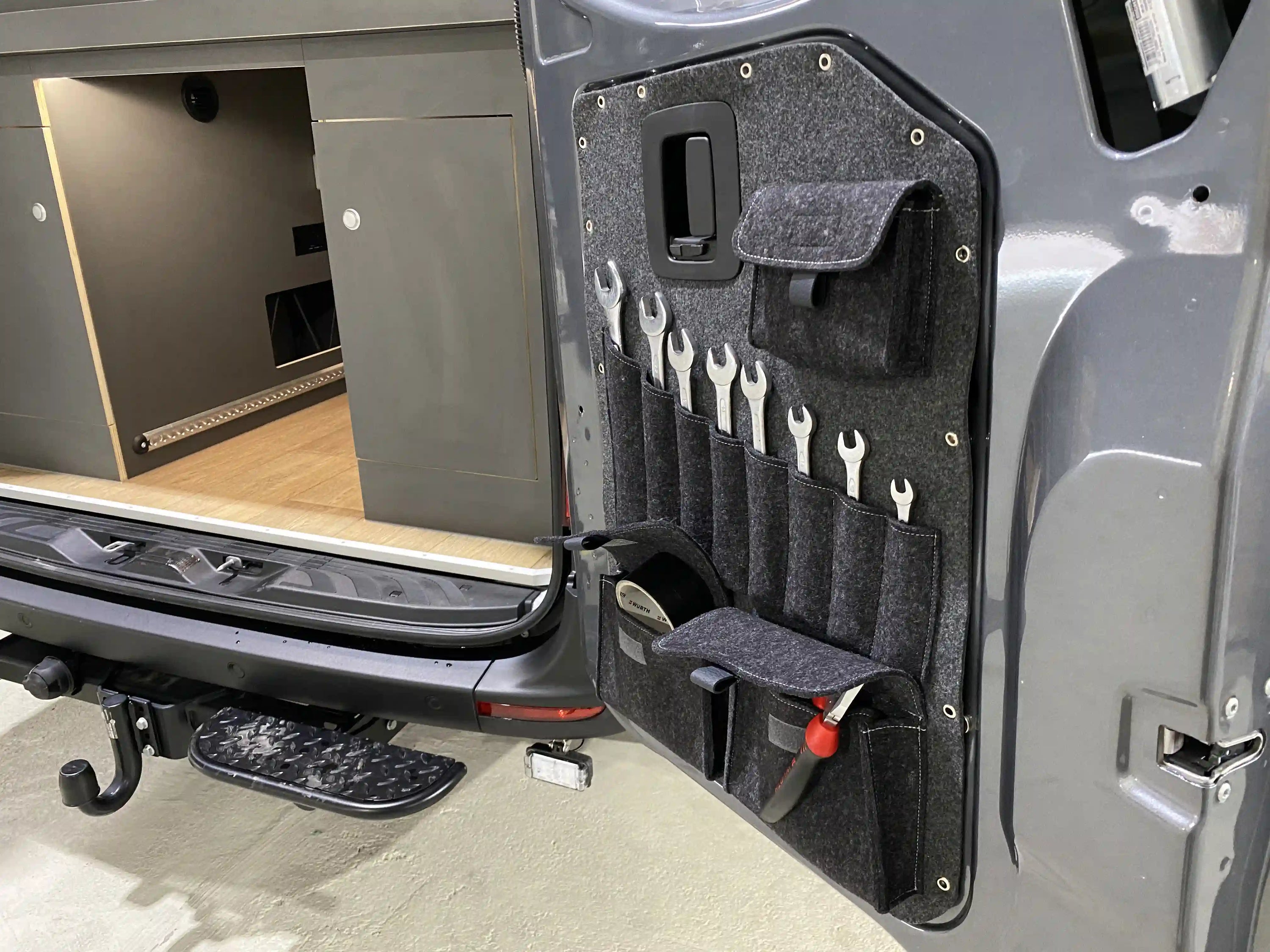 Poches de rangement arrière pour Mercedes Sprinter W907, côtés gauche et droit