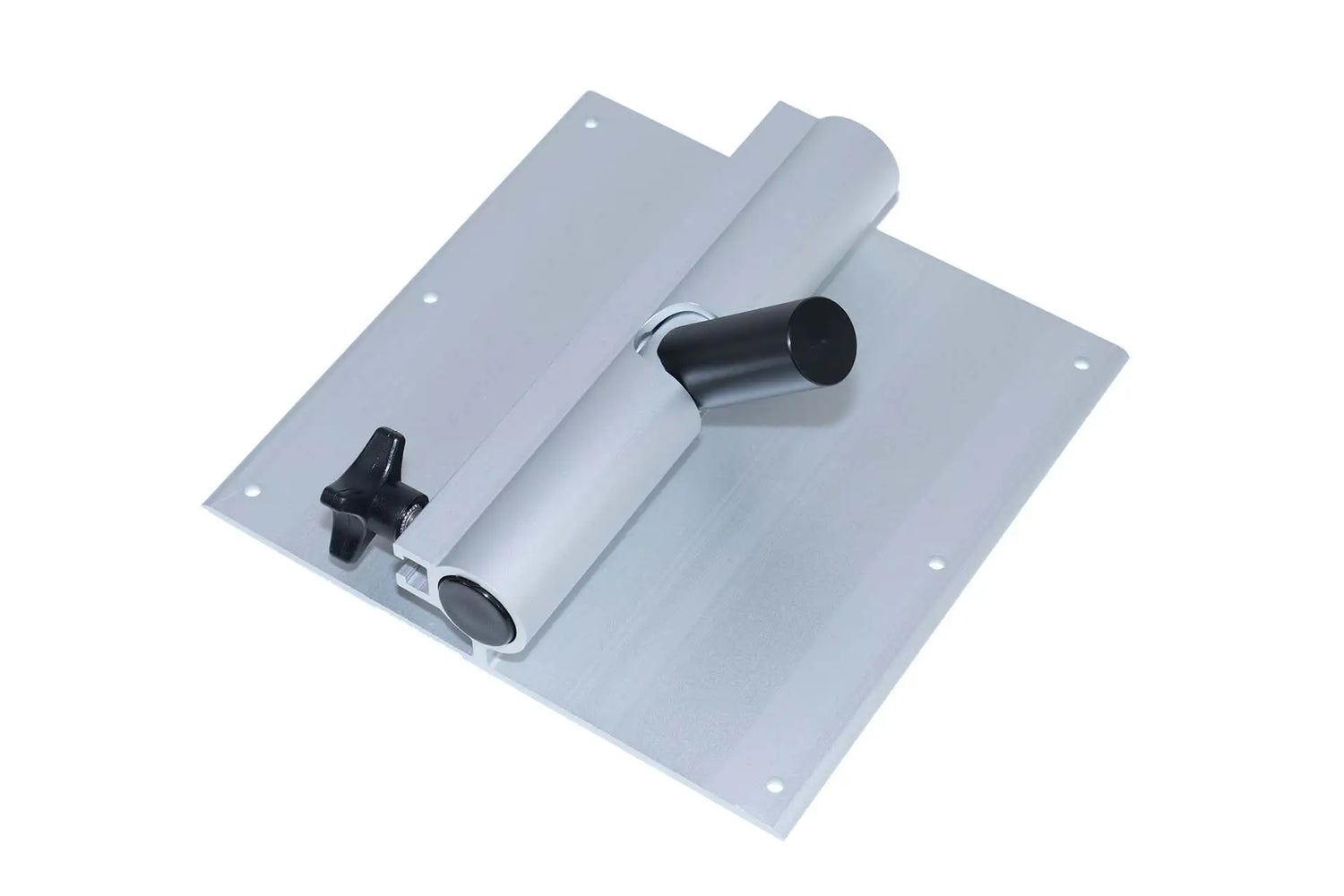 Lagun under table mounting plate with rotating and folding axis