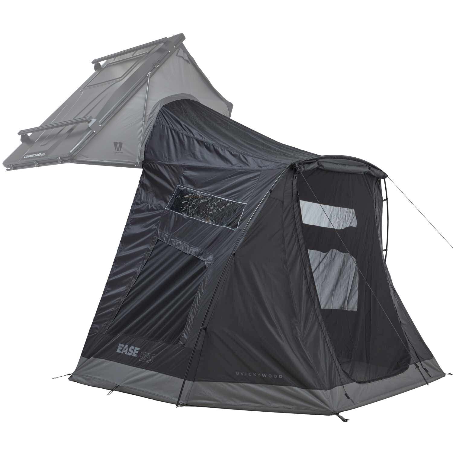Vickywood Awning for Rooftop Tent CUMARU EASE 135 Grey
