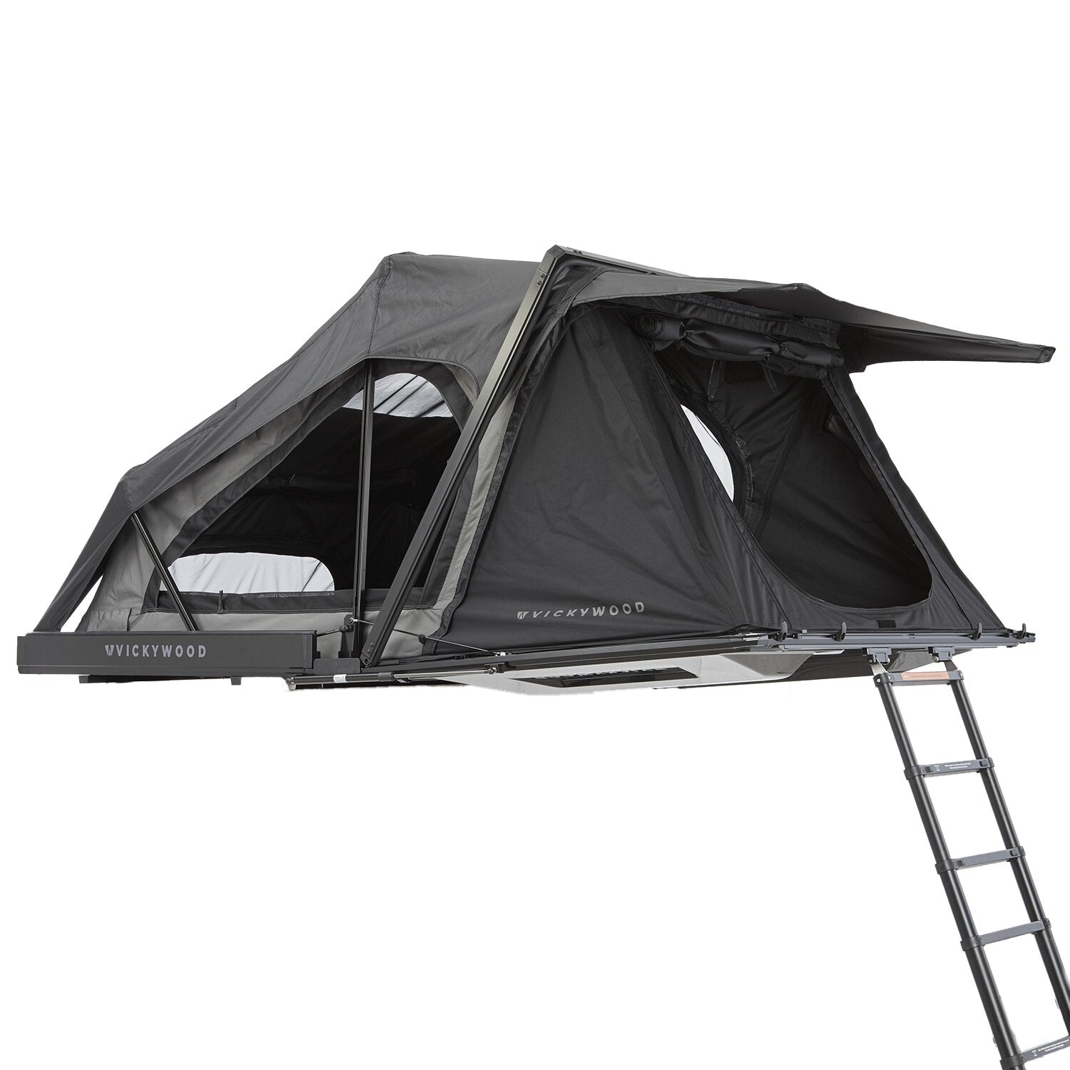 Tente rigide pliable hybride Vickywood MAPLE 155 gris