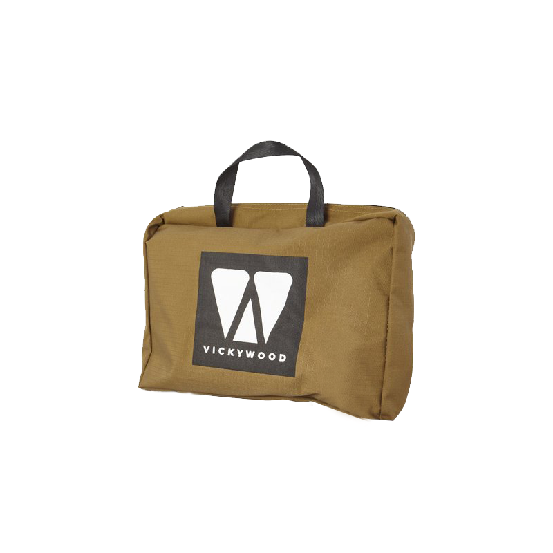 Vickywood Carrying Bag Gold Brown