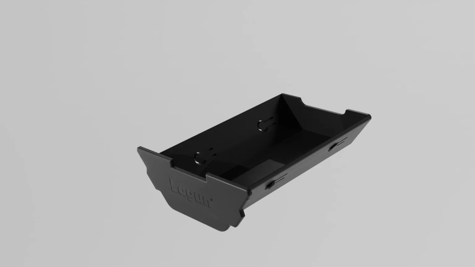 A look at the new Lagun storage compartment under the tabletop.